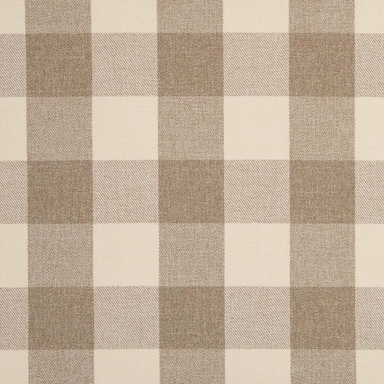Buffalo Sand - Beige & Taupe Check & Houndstooth,Plaid Upholstery Fabric 54 Inches"